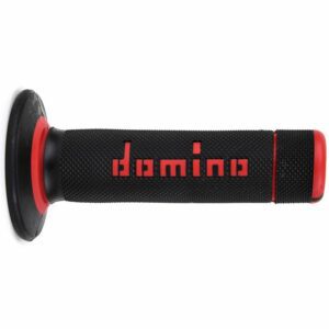Domino Dually Grips in Black/Red