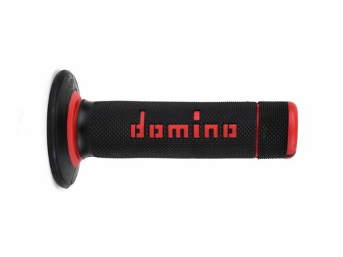 Domino Dually Grips in Black/Red
