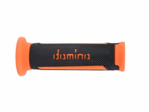 Domino Turismo Grips in Anthracite/Orange