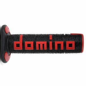 Domino A360 Grips in Black/Red