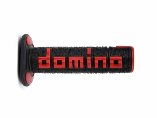 Domino A360 Grips in Black/Red