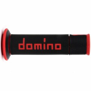 Domino Road Racing Grips in Black/Red